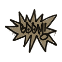 Sealed Graffiti | BOOM (Dust Brown)