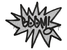 Sealed Graffiti | BOOM (Shark White)