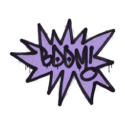 Sealed Graffiti | BOOM (Violent Violet)