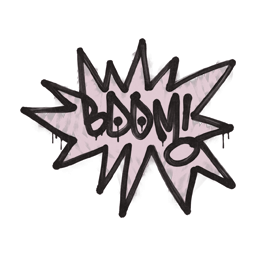 Sealed Graffiti | BOOM (War Pig Pink)