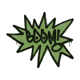 Sealed Graffiti | BOOM (Battle Green)