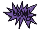 Sealed Graffiti | BOOM (Monster Purple)