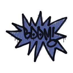 Sealed Graffiti | BOOM (SWAT Blue)