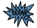 Sealed Graffiti | BOOM (Monarch Blue)