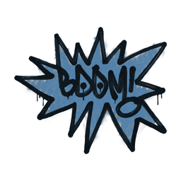 Sealed Graffiti | BOOM (Monarch Blue)
