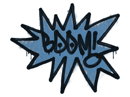 Sealed Graffiti | BOOM (Monarch Blue)