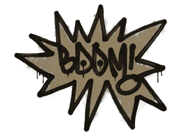 Sealed Graffiti | BOOM (Dust Brown)