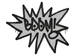 Sealed Graffiti | BOOM (Shark White)