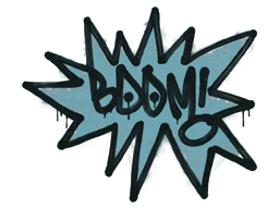 Sealed Graffiti | BOOM (Wire Blue)