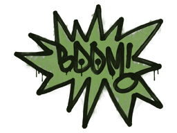 Sealed Graffiti | BOOM (Battle Green)