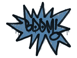 Sealed Graffiti | BOOM (Monarch Blue)