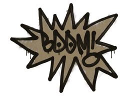 Sealed Graffiti | BOOM (Dust Brown)