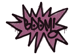 Sealed Graffiti | BOOM (Princess Pink)