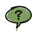 Sealed Graffiti | Question Mark (Battle Green)