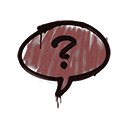 Sealed Graffiti | Question Mark (Brick Red)