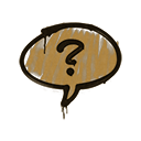 Sealed Graffiti | Question Mark (Desert Amber)