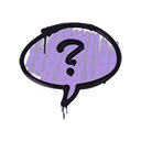 Sealed Graffiti | Question Mark (Violent Violet)