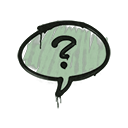 Sealed Graffiti | Question Mark (Cash Green)