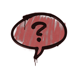 Sealed Graffiti | Question Mark (Blood Red)