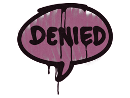 Sealed Graffiti | Denied (Princess Pink)