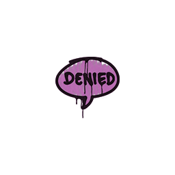 Sealed Graffiti | Denied (Bazooka Pink)