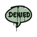 Sealed Graffiti | Denied (Cash Green)