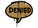 Sealed Graffiti | Denied (Desert Amber)
