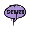 Sealed Graffiti | Denied (Violent Violet)