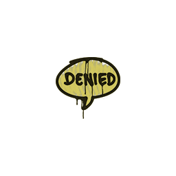 Sealed Graffiti | Denied (Tracer Yellow)