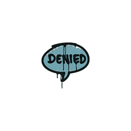 Sealed Graffiti | Denied (Wire Blue)