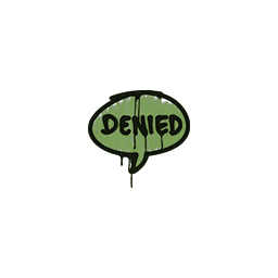 Sealed Graffiti | Denied (Battle Green)