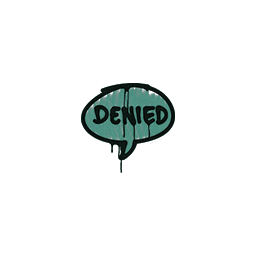 Sealed Graffiti | Denied (Frog Green)