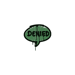 Sealed Graffiti | Denied (Jungle Green)