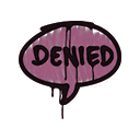 Sealed Graffiti | Denied (Princess Pink)