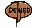 Sealed Graffiti | Denied (Tiger Orange)