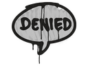 Sealed Graffiti | Denied (Shark White)