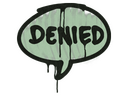 Sealed Graffiti | Denied (Cash Green)