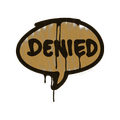 Sealed Graffiti | Denied (Desert Amber)