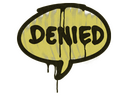 Sealed Graffiti | Denied (Tracer Yellow)