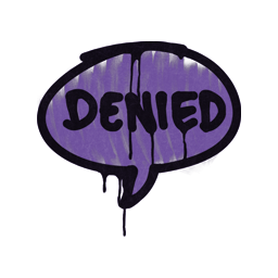 Sealed Graffiti | Denied (Monster Purple)