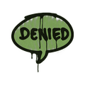 Sealed Graffiti | Denied (Battle Green)