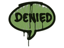 Sealed Graffiti | Denied (Battle Green)