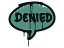Sealed Graffiti | Denied (Frog Green)