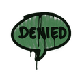 Sealed Graffiti | Denied (Jungle Green)