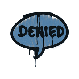 Sealed Graffiti | Denied (Monarch Blue)