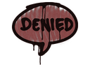 Sealed Graffiti | Denied (Brick Red)