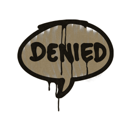 Sealed Graffiti | Denied (Dust Brown)