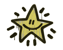 Sealed Graffiti | Shining Star