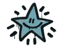 Sealed Graffiti | Shining Star (Wire Blue)