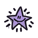 Sealed Graffiti | Shining Star (Violent Violet)